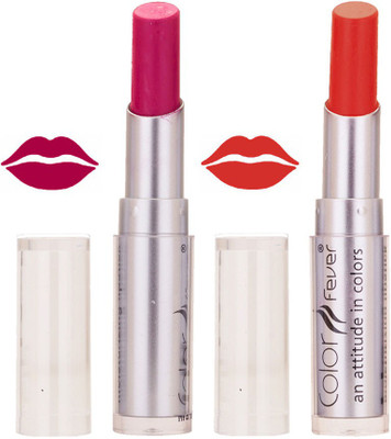 

Color Fever Creamy Matte profissional77160147Purple, Orange Lipstick(Purple, Orange, 6.4 g)