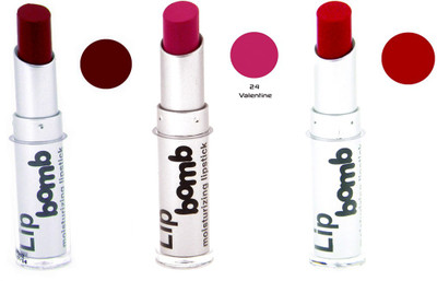 

Color Fever Bomb Matte Lipstick 4-24-11(Wine, Valentine, Crimson, 12 g)