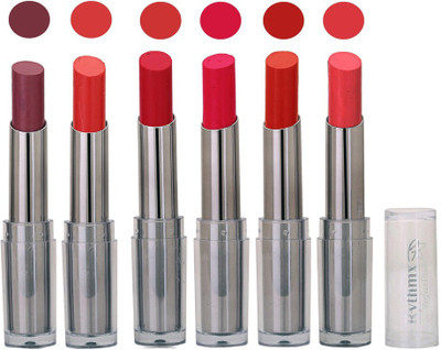 

Rythmx Color Show Creamy Matte Lipstick (Pack of 6) 517(Shade-100)