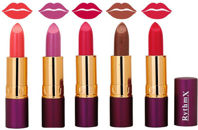Rythmx Matte Lipstick (Pack of 5, New Shades)894(Sahde-644)