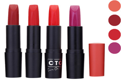

OTG Colour Show Hot Lipstick 115(Maroon-Brick Red-Peach-Purple, 16.8 g)