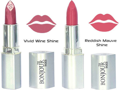 

Bonjour Reddish Mauve Sine Color Combo-1043(Multicolor,, 6.8 g)
