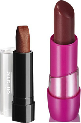 

Oriflame Sweden Lipsticks-brown and mocha(tempting brown, mocha dream, 6.5 g)