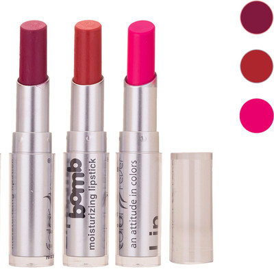 

Color Fever Delhi Ki Mashoor Lipstick 324(Wine, Brick, Neon Pink, 9.6 g)