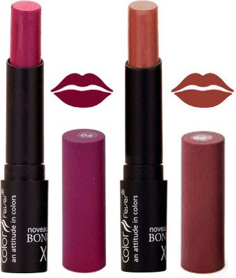 

Color Fever Purple Creamy Matte Lipstick-04-06(Purple, Chocolate, 7 g)