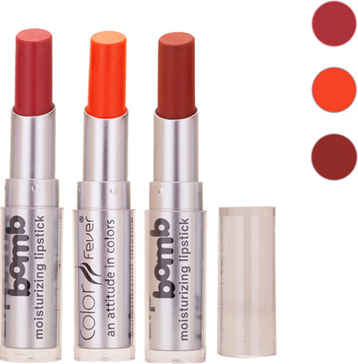 

Color Fever Delhi Ki Mashoor Lipstick 329(Brick, Orange, Brick Red, 9.6 g)