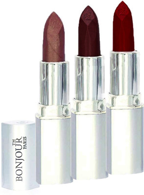 

Bonjour Professional 0219 Coffee Maroon Dark Red Lipstick(Maroon, Coffee, Dark Red, 11.4 g)