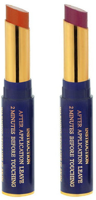 Meilin Non Transfer Lipstick in combo pack(Shade - 843, 8 g)