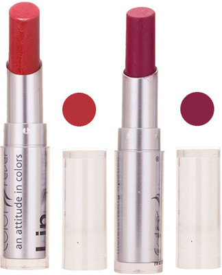 

Color Fever Hot Creamy Matte Girls Lipstick 15(Maroon, Purple, 6.4 g)