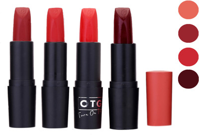 

OTG Colour Show Hot Lipstick 126(Maroon-Brick Red-Peach-Maroon, 16.8 g)