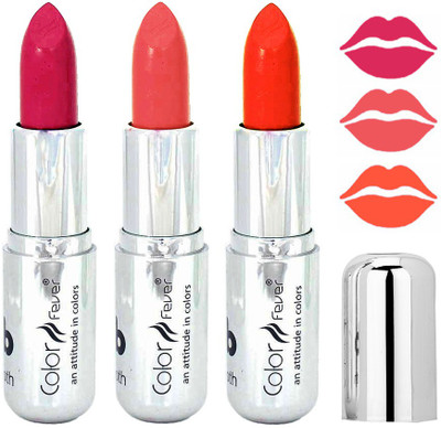 

Color Fever Pink Color Lipstick 1642016200(Multicolor,, 12.6 g)