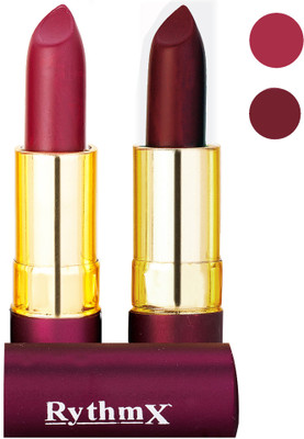 

Rythmx Matte Lipstick Combo 416 428(Multicolor,)