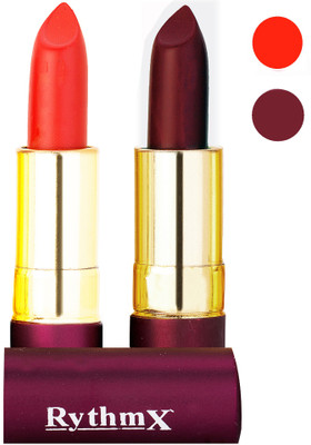 

Rythmx Matte Lipstick Combo 428 433(Multicolor,)
