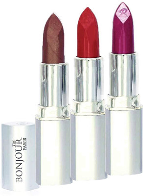 

Bonjour Professional 0261 Coffee Sweet RedWine Lipstick(Sweet Red, Coffee, Wine, 11.4 g)