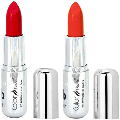 

Color Fever Creamy Matte Neon Red Lipstick 24201685(Neon Red, Brick Orange, 8.4 g)