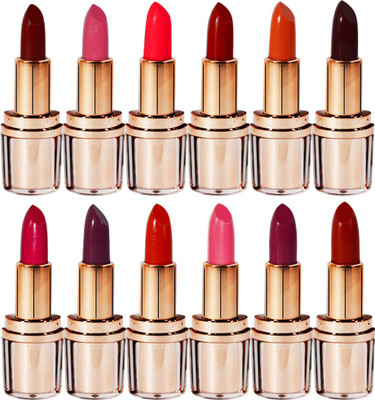 

Mars Show Color Lipstick Pack of 12(B, 3.5 g)