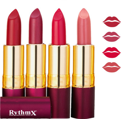 

Rythmx Matte Lipstick Combo 022(Multicolor,)