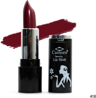 

Camieo Smoothy Lip Stick(Frosted Wine - 418)