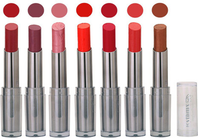 

Rythmx Color Blast Super Stay Lipstick Combo (Pack of 7, in Perfect Sade)205(Pink)