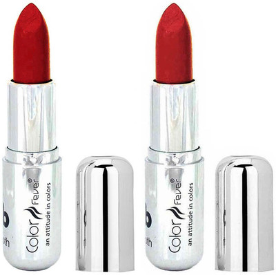 

Color Fever Creamy Matte Dark Red Lipstick 24061610(Dark Red, Brick Red, 8.4 g)
