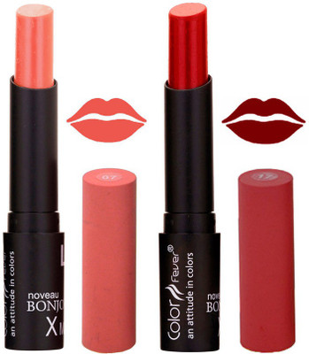 

Color Fever Peach Creamy Matte Lipstick-07-17(Peach, Maroon, 7 g)