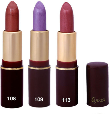 

Imported Qunex Brown,Purple,Maroon Lipsticks Combo 1806162(Multicolor,)
