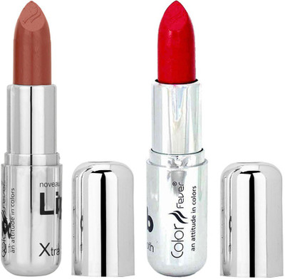 

Color Fever Creamy Matte Neon Red Lipstick 2406201638(Dark Nude, Neon Red, 8.4 g)