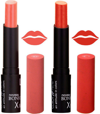 

Color Fever Peach Creamy Matte Lipstick-07-15(Peach, Brick Orange, 7 g)