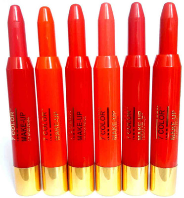 

7 Color Makeup Lipstick Combo MKUD-6(Multicolor)