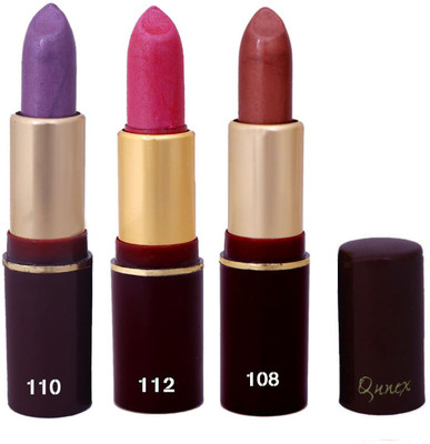 

Imported Qunex Maroon,Brown,Purple Lipsticks Combo 1806188(Multicolor,)