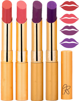 

Rythmx Imported Matte Lipstick Combo 46201608(Multicolor,)