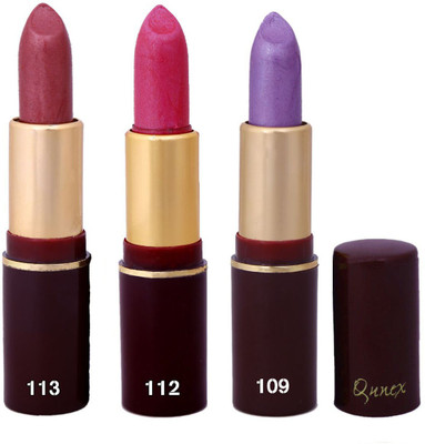 

Imported Qunex Rose Pink,Purple,Brown Lipsticks Combo 1806181(Multicolor,)