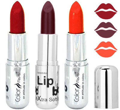 

Color Fever Indian Red Color Lipstick 154201625(Multicolor,, 12.6 g)