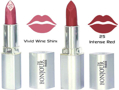 

Bonjour Intense Red Color Combo-1035(Multicolor,, 6.8 g)