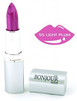 

Bonjour Paris New Plum Lipstick(Pink, 4.2 g)