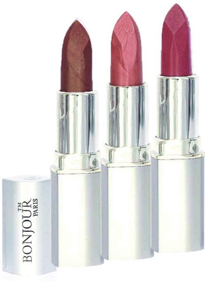 

Bonjour Paris Professional 046 Coffee,Light Pink,Light Pink Lipstick(Coffee, Light Pink, Light Pink, 11.4 g)