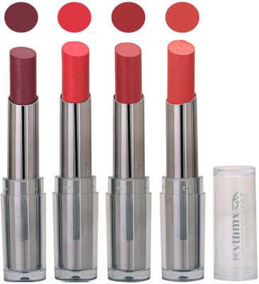 

Rythmx Lipstick in Light And Dark Shades Pack of 4(Multicolor)