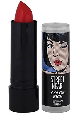 

Street Wear Lip Color- 3(Riveting Rouge, Red, 4 g)