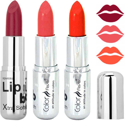 

Color Fever Dark Pink Color Lipstick 1642016040(Multicolor,, 12.6 g)