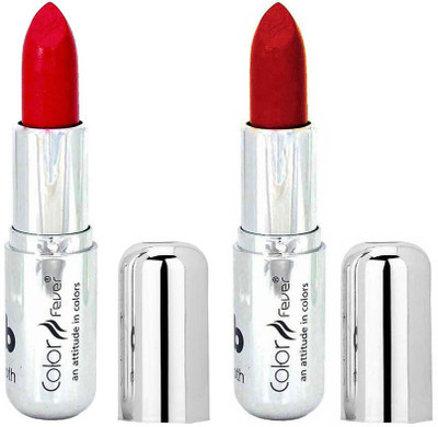 

Color Fever Creamy Matte Dark Red Lipstick 24201686(Neon Red, Dark Red, 8.4 g)