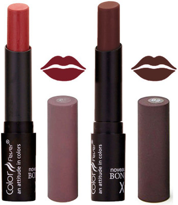 

Color Fever Brown Creamy Matte Lipstick-01-02(Brown, Coffee, 7 g)