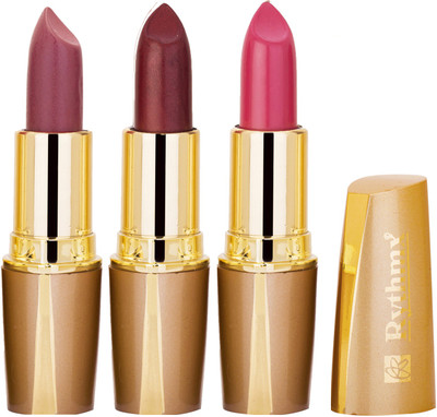 

Rythmx Golden Lipstick Combo 1406201638(Multicolor,, 11.4 g)
