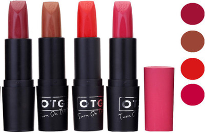 

OTG 9 to 5 Lipstick Set Pack Of 4(shade - 07, 16 g)
