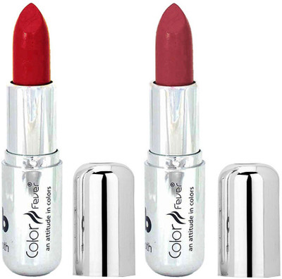 

Color Fever Creamy Matte Brick Red Lipstick 24201638(Brick Red, Chocolate, 8.4 g)