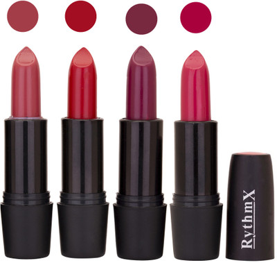 

Rythmx Black Important Lipsticks Combo 33(Multicolor,, 16 g)