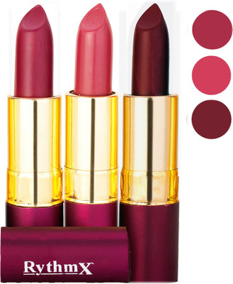 

Rythmx Matte Lipstick 411 416 428(Multicolor,)