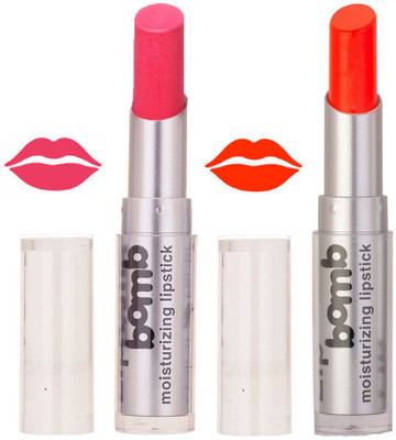 

Color Fever Hot Creamy Matte Girls Lipstick 329(Pink, Neon Orange, 6.4 g)