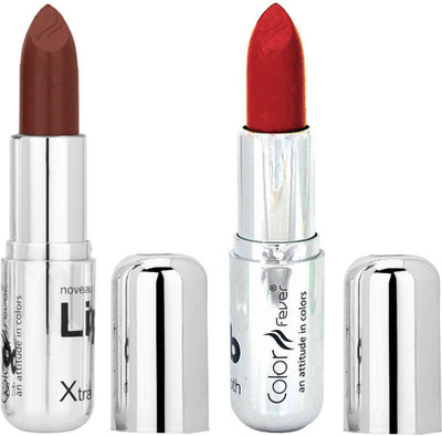 

Color Fever Creamy Matte Brick Red Lipstick 2406201604(Maroon, Brick Red, 8.4 g)