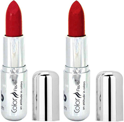 

Color Fever Creamy Matte Brick Red Lipstick 24201636(Brick Red, Dark Red, 8.4 g)