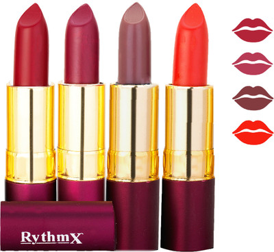 

Rythmx Matte Lipstick Combo 020(Multicolor,)